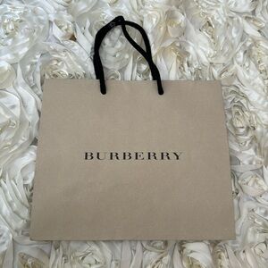 Paper bag from Burberry